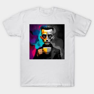 Morning Coffee - Colorful and Artistic Design T-Shirt